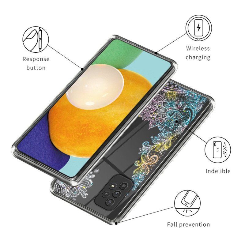 Etui do Samsung Galaxy A53 5G Bezszwowa Koronkowa Mandala