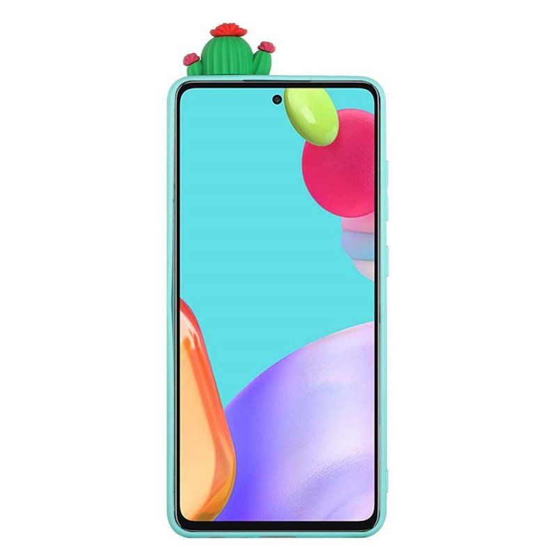 Etui do Samsung Galaxy A53 5G Kaktusowe Szaleństwo 3d