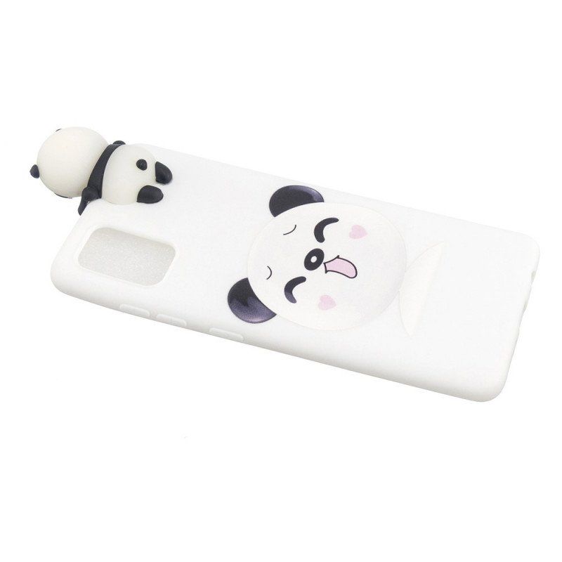 Etui do Samsung Galaxy A53 5G Panda Zabawa 3d