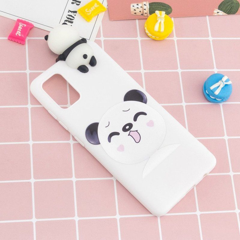 Etui do Samsung Galaxy A53 5G Panda Zabawa 3d