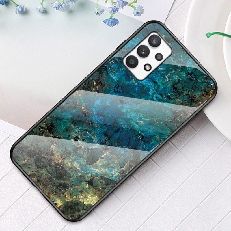 Etui do Samsung Galaxy A53 5G Szkło Hartowane W Kolorach Marmuru