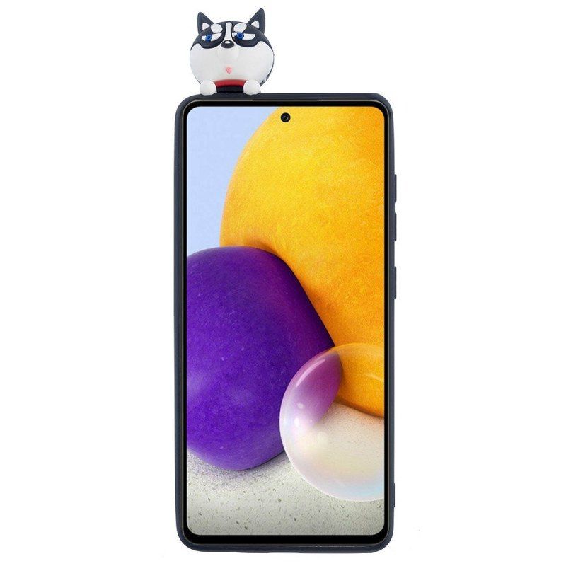 Etui do Samsung Galaxy A53 5G Zabawny Pies 3d