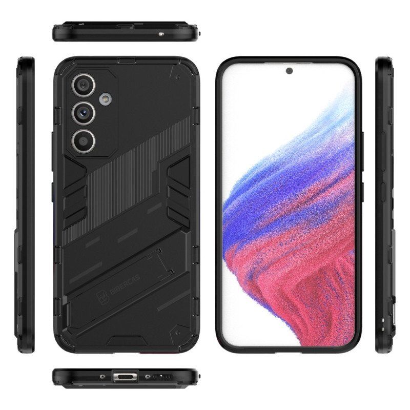 Etui do Samsung Galaxy A54 5G Zdejmowany Stojak W Dwóch Pozycjach Bez Użycia Rąk