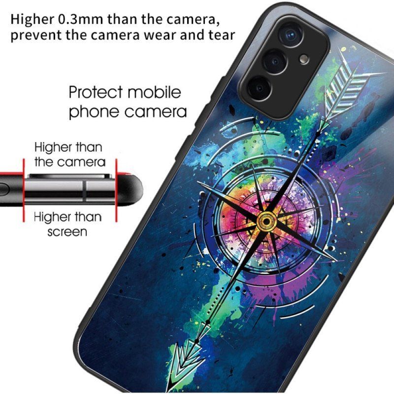 Etui do Samsung Galaxy M13 Strzała Ze Szkła Hartowanego