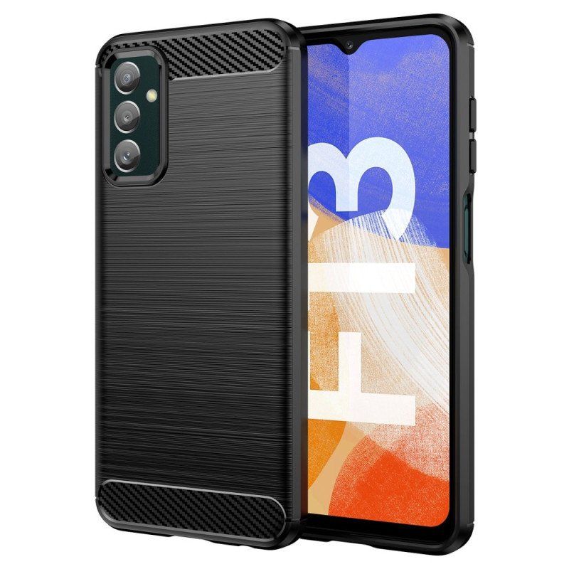 Etui do Samsung Galaxy M13 Szczotkowane Włókno Węglowe