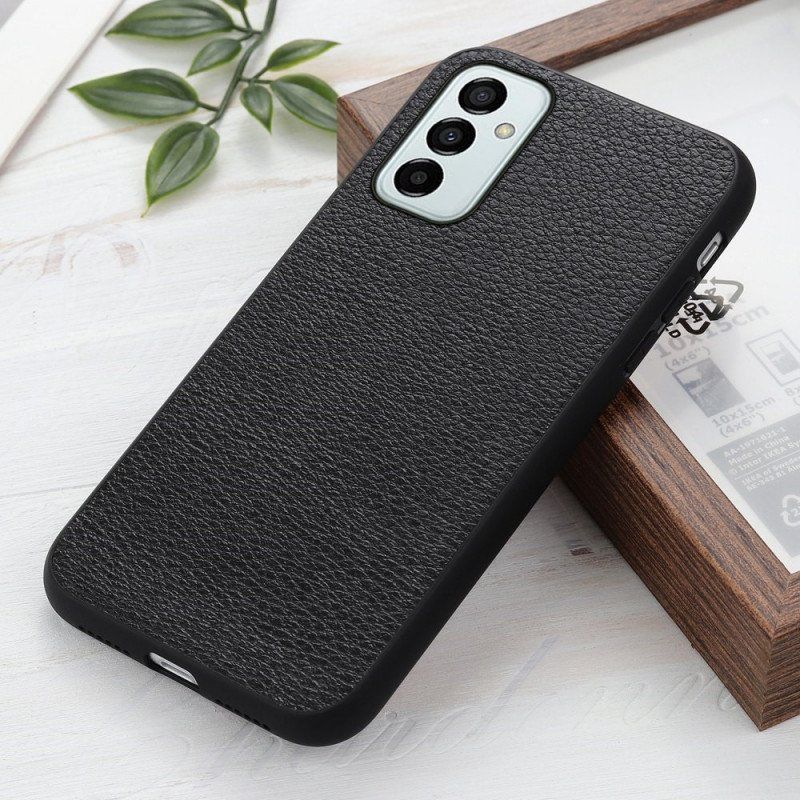 Etui do Samsung Galaxy M23 5G Prawdziwa Skóra Litchi