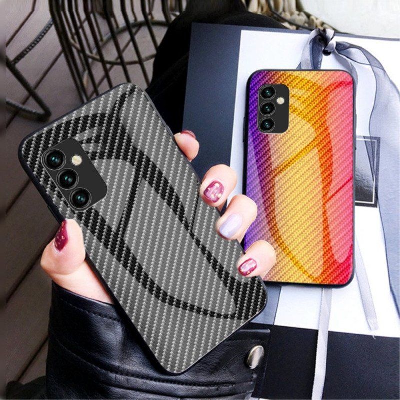 Etui do Samsung Galaxy M23 5G Szkło Hartowane Z Włókna Węglowego