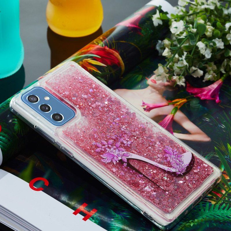 Etui do Samsung Galaxy M52 5G Lśniący Brokat