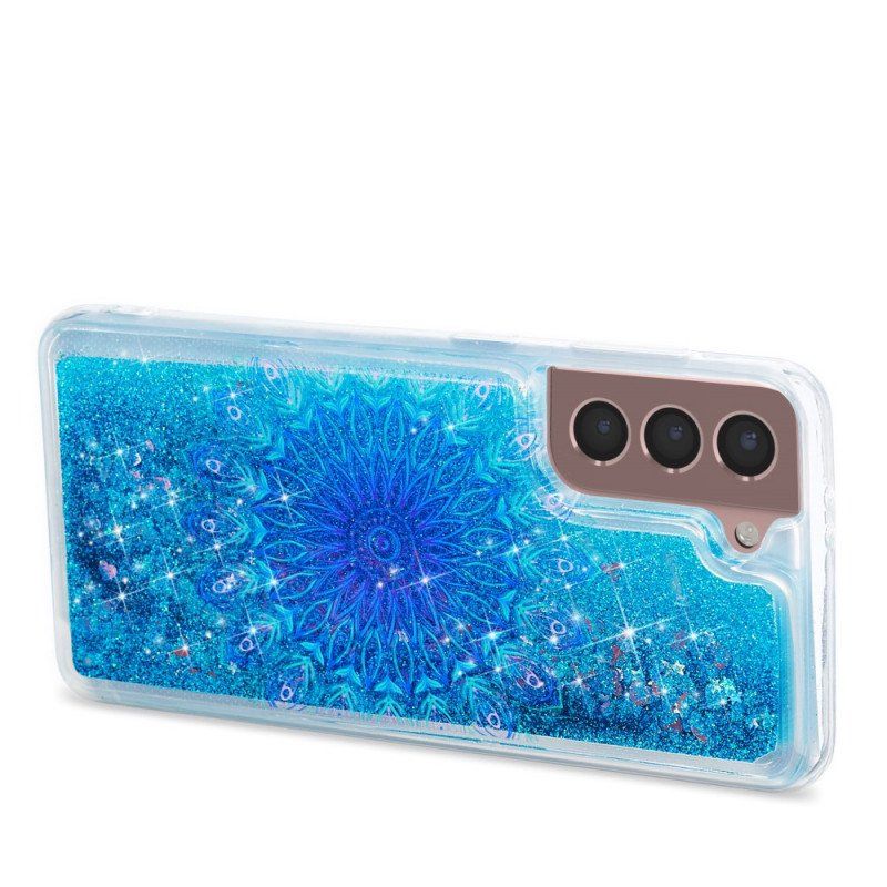 Etui do Samsung Galaxy S22 5G Brokatowa Mandala