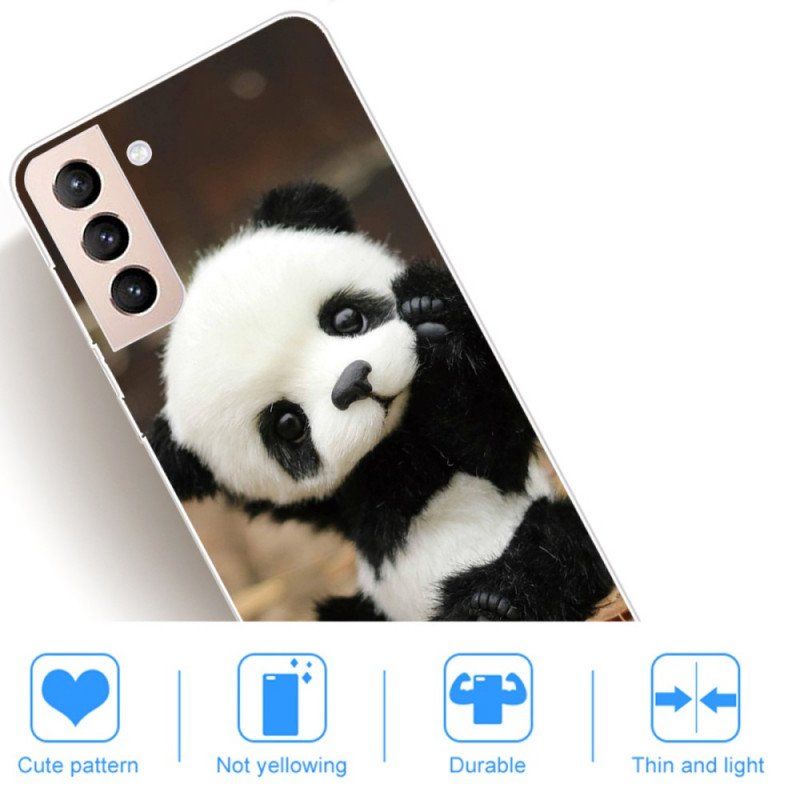 Etui do Samsung Galaxy S22 5G Elastyczna Panda