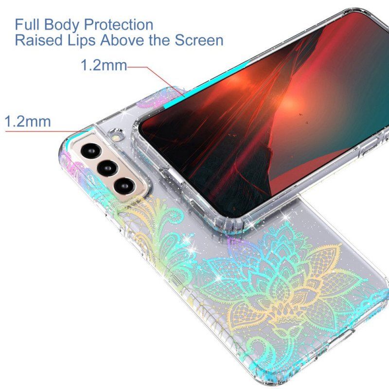 Etui do Samsung Galaxy S22 5G Elastyczna Silikonowa Mandala