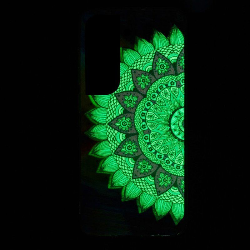 Etui do Samsung Galaxy S22 5G Fluorescencyjna Seria Kwiatowa