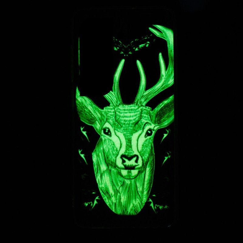 Etui do Samsung Galaxy S22 5G Fluorescencyjny Majestatyczny Jeleń