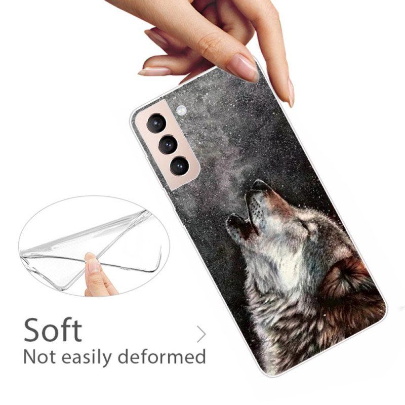 Etui do Samsung Galaxy S22 5G Wzniosły Wilk