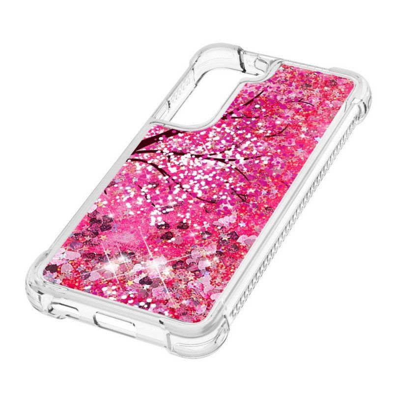 Etui do Samsung Galaxy S22 Plus 5G Brokatowe Drzewo