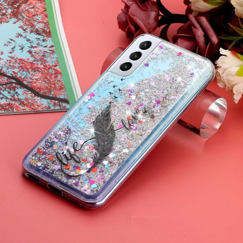 Etui do Samsung Galaxy S22 Plus 5G Cekiny Life & Love