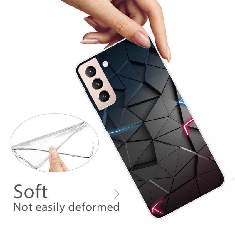 Etui do Samsung Galaxy S22 Plus 5G Elastyczna Geometria