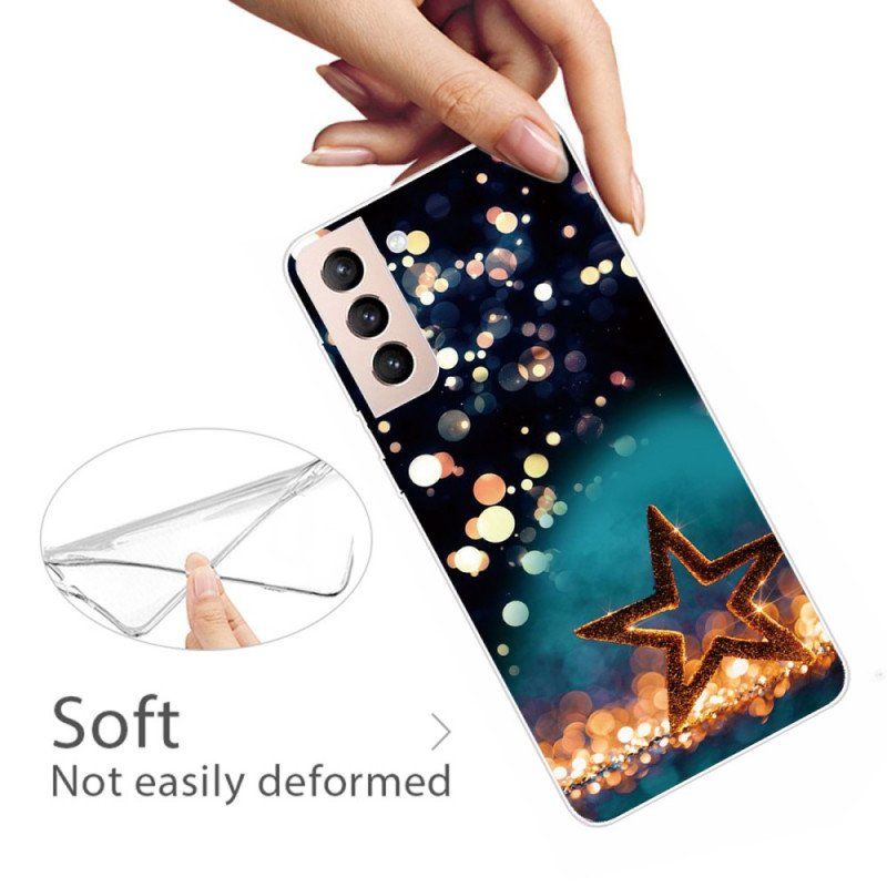 Etui do Samsung Galaxy S22 Plus 5G Elastyczna Gwiazda