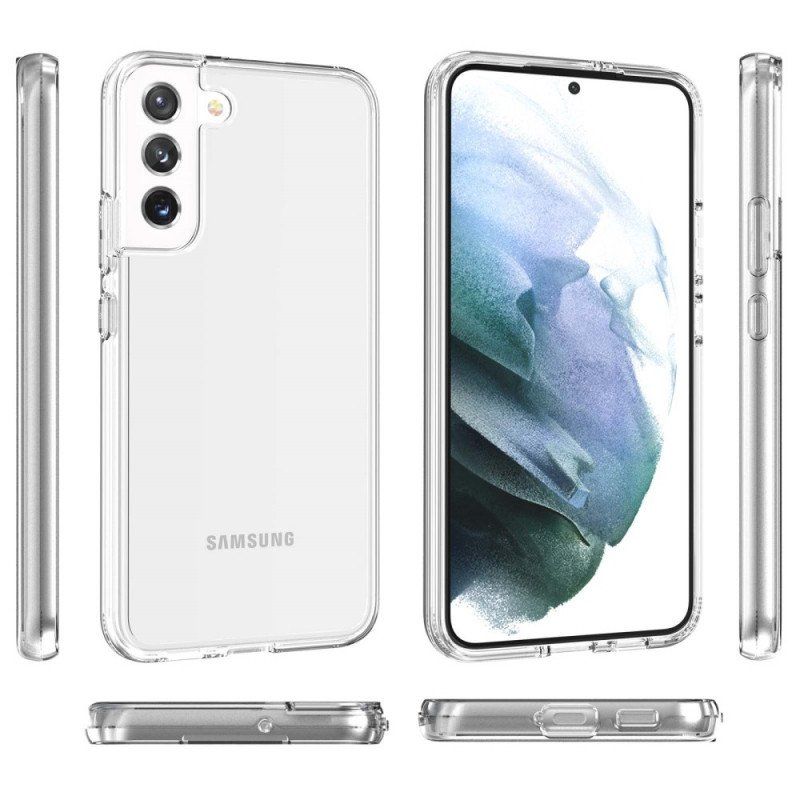 Etui do Samsung Galaxy S22 Plus 5G Przezroczysty Hybrydowy Kolorowy