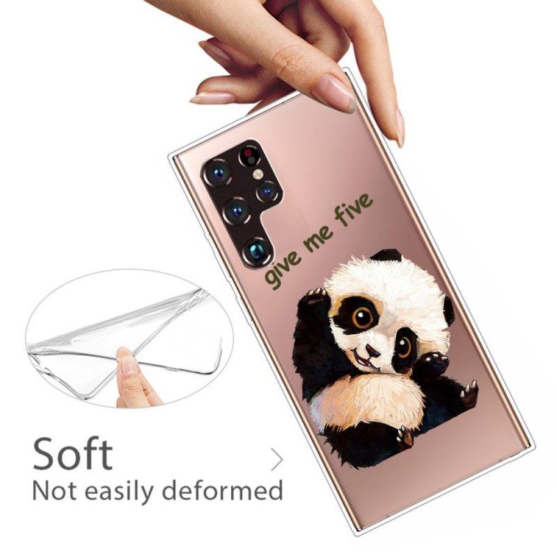 Etui do Samsung Galaxy S22 Ultra 5G Panda Daj Mi Piątkę