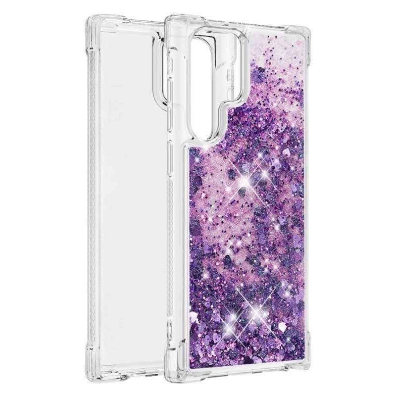 Etui do Samsung Galaxy S22 Ultra 5G Pragnienia Cekiny