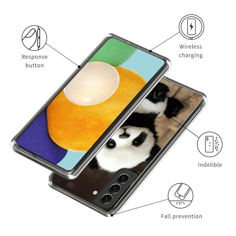 Etui do Samsung Galaxy S23 5G Elastyczna Panda