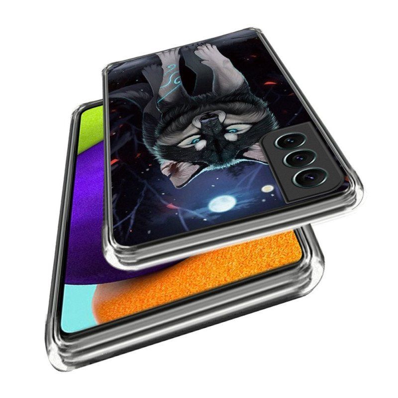 Etui do Samsung Galaxy S23 5G Graficzny Wilk