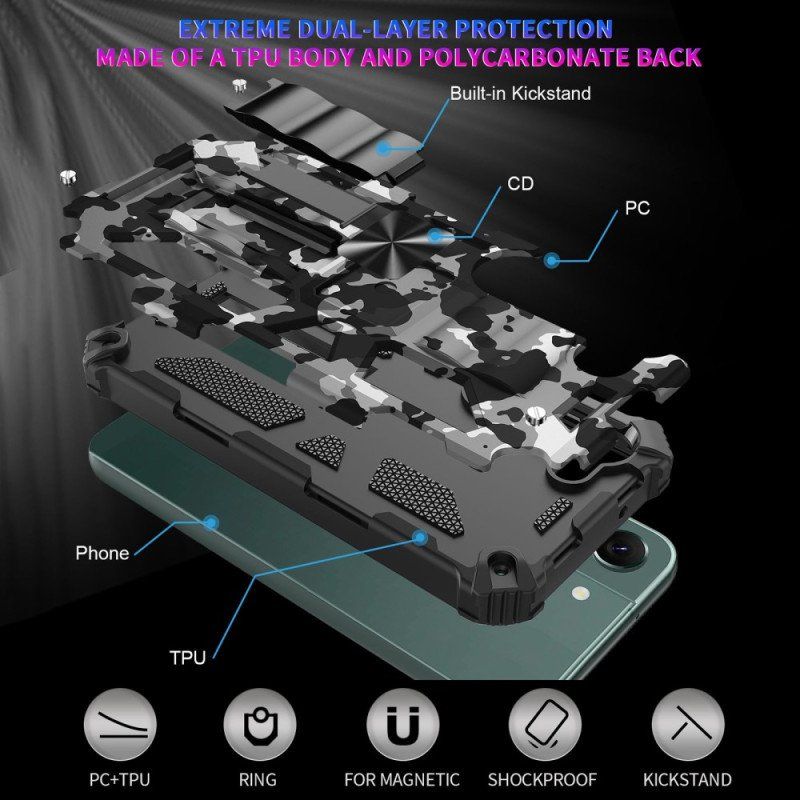 Etui do Samsung Galaxy S23 5G Zdejmowane Wsparcie Kamuflażu