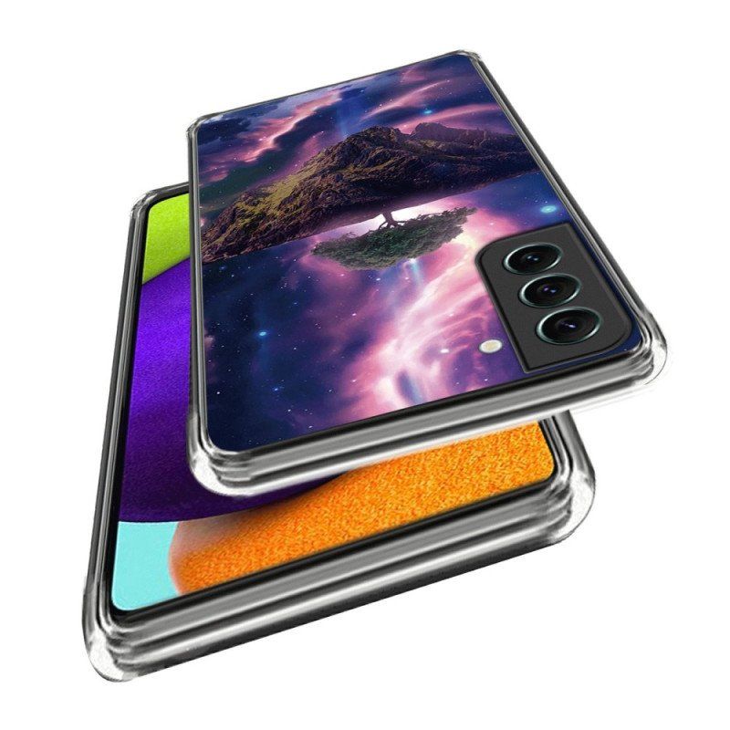 Etui do Samsung Galaxy S23 Plus 5G Silikonowe Futurystyczne Drzewo