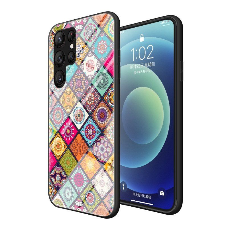 Etui do Samsung Galaxy S23 Ultra 5G Coś Pozszywanego Z Kawałków