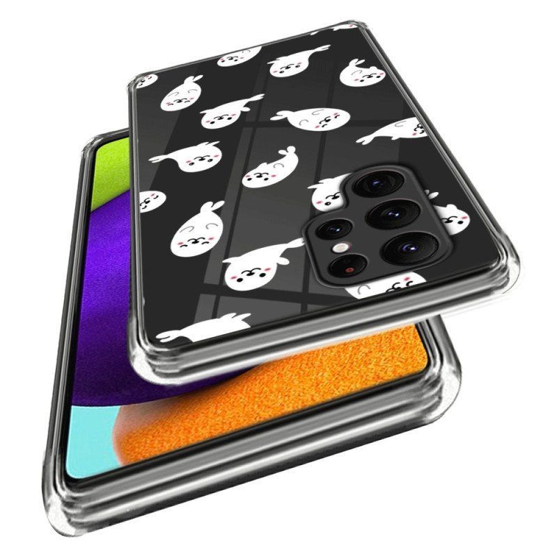 Etui do Samsung Galaxy S23 Ultra 5G Psy Morskie