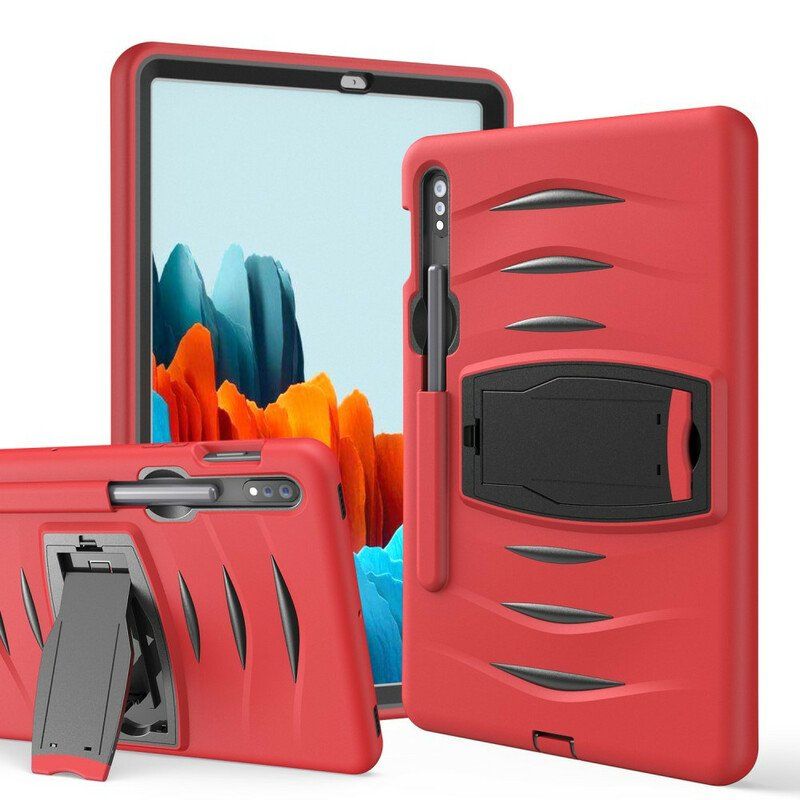 Etui do Samsung Galaxy Tab S8 / Tab S7 Etui Ochronne Ochrona Zderzaka Ze Wspornikiem