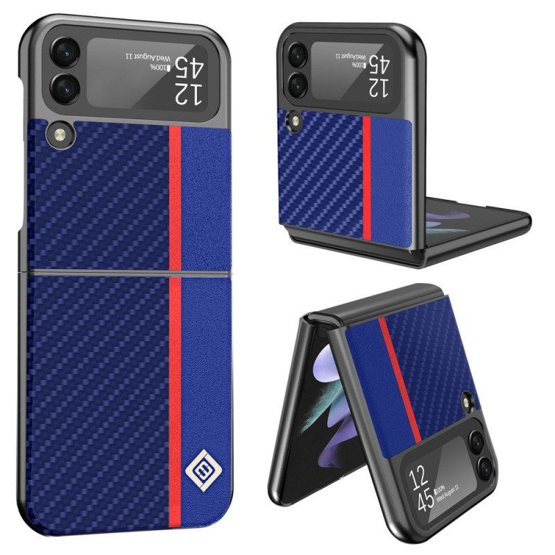 Etui do Samsung Galaxy Z Flip 4 Etui Folio Włókno Węglowe Lc.imeeke