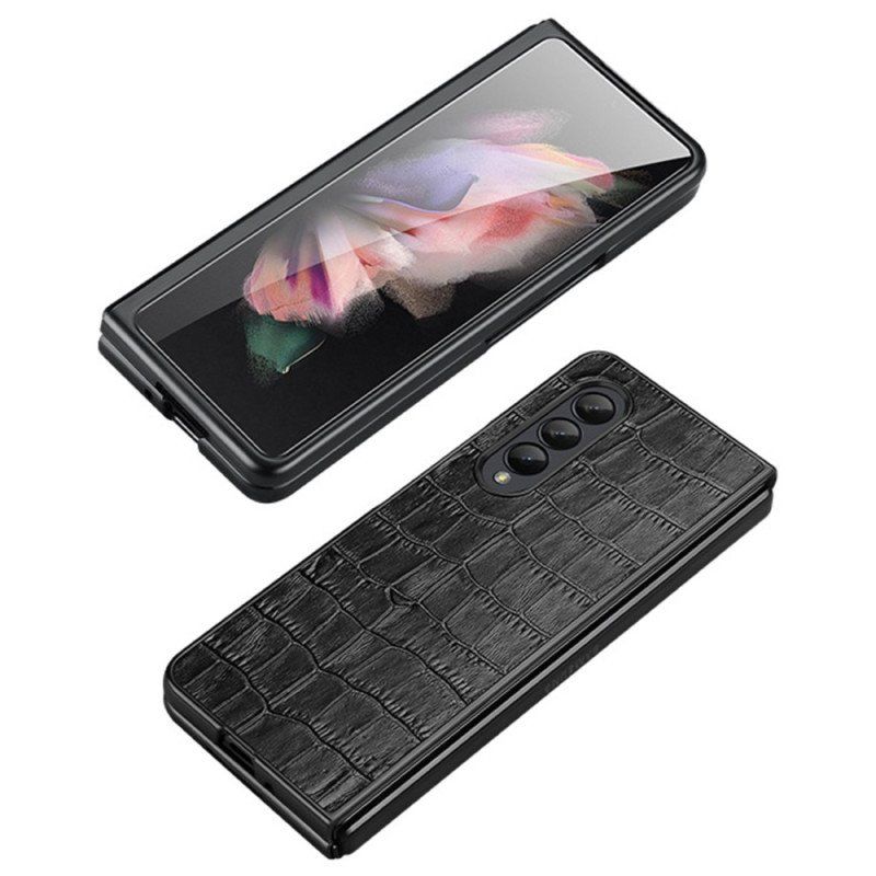 Etui do Samsung Galaxy Z Fold 4 Croco Chic