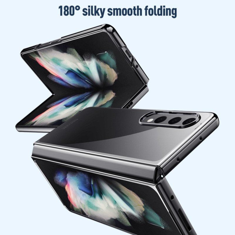 Etui do Samsung Galaxy Z Fold 4 Dyskretny Metalik