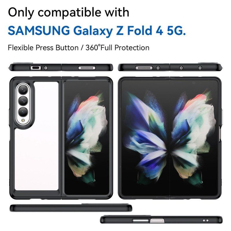 Etui do Samsung Galaxy Z Fold 4 Kolor Tworzywa Sztucznego