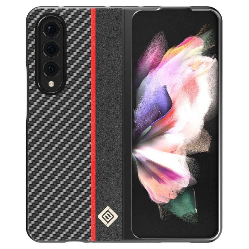 Etui do Samsung Galaxy Z Fold 4 Linia Z Włókna Węglowego Lc. Imeeke