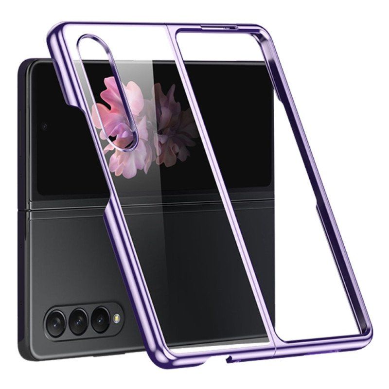 Etui do Samsung Galaxy Z Fold 4 Przezroczysty Metalik