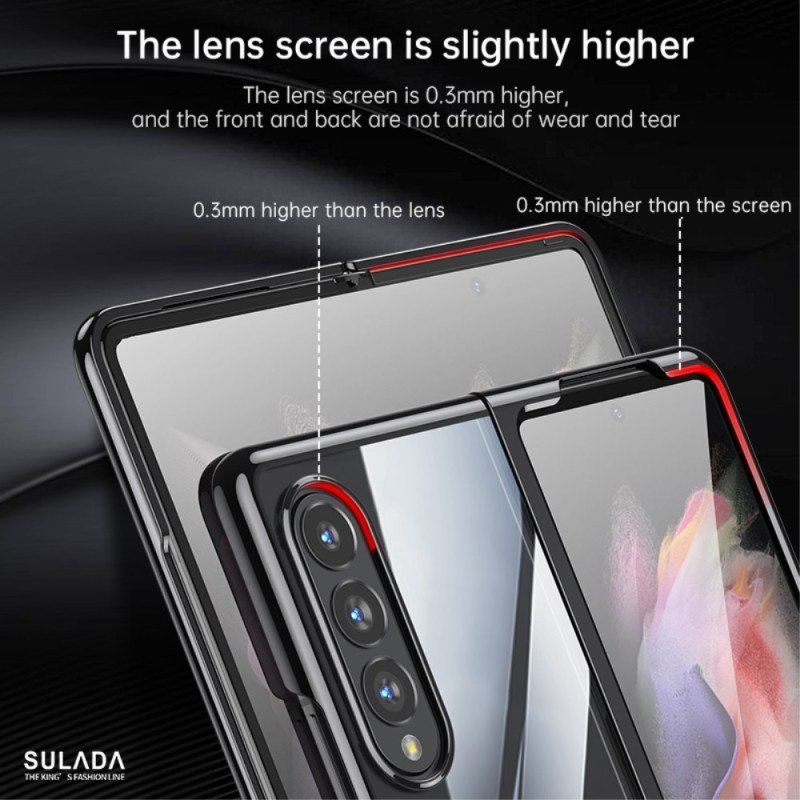 Etui do Samsung Galaxy Z Fold 4 Sulada Translucent