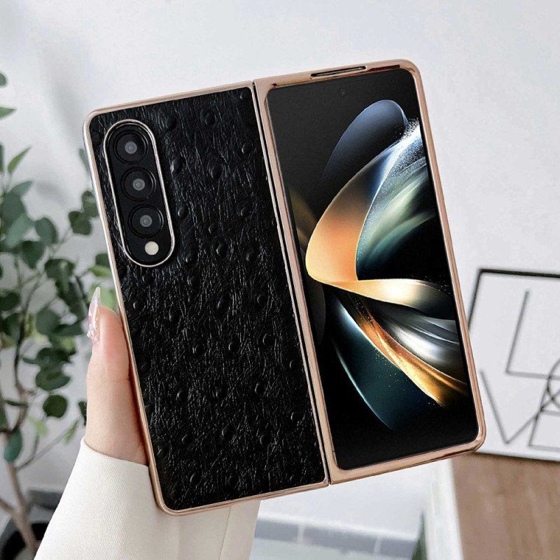 Etui do Samsung Galaxy Z Fold 4 Tekstura Strusia