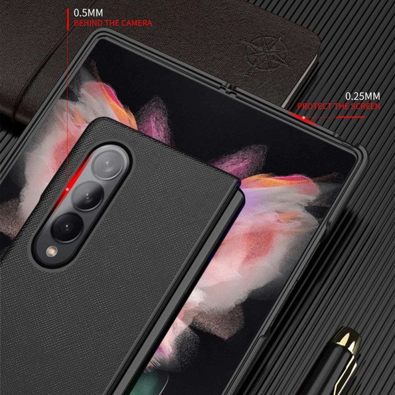 Etui do Samsung Galaxy Z Fold 4 Tkana Tekstura