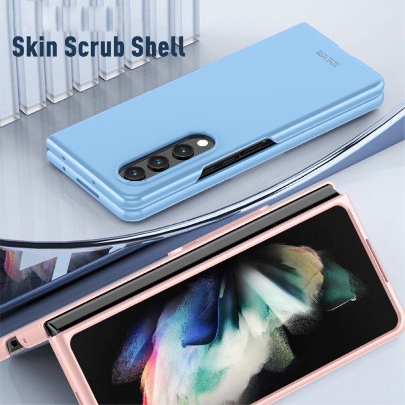 Etui do Samsung Galaxy Z Fold 4 Ultra Cienki Dotyk Skóry