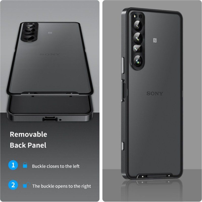 Etui do Sony Xperia 1 IV Stop Aluminium