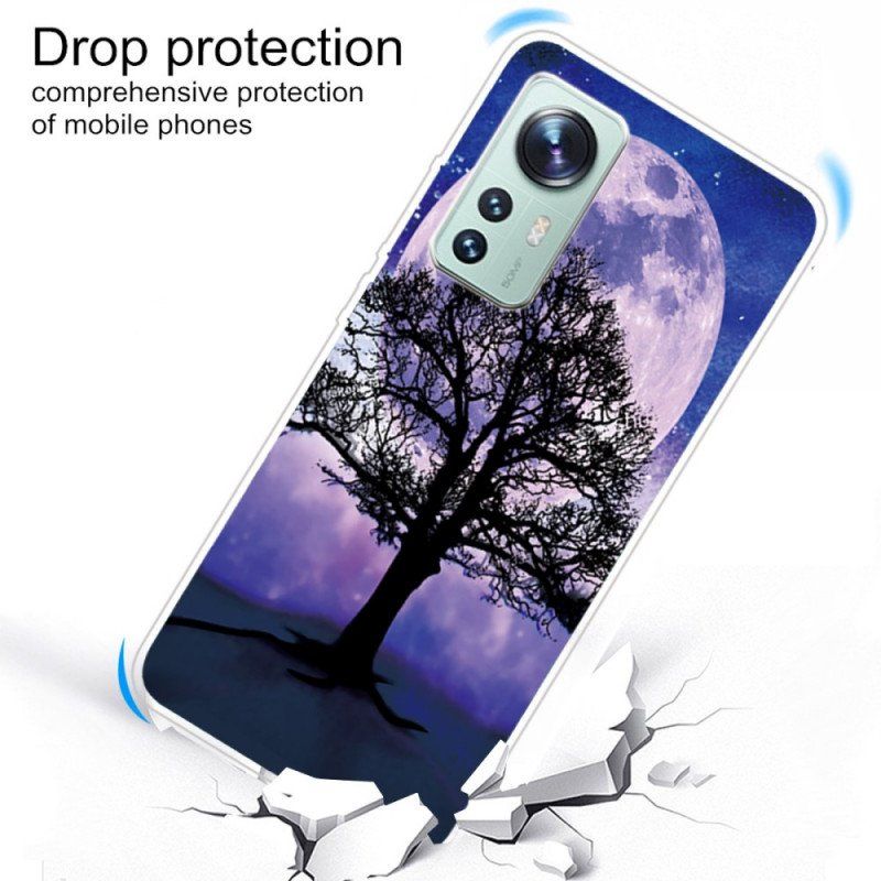 Etui do Xiaomi 12 / 12X Drzewo Silikonowe