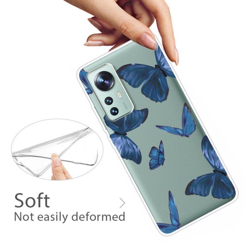 Etui do Xiaomi 12 / 12X Odkrywcze Motyle