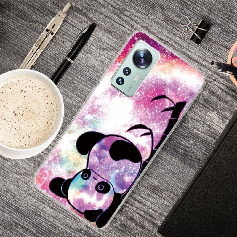 Etui do Xiaomi 12 / 12X Panda I Bambus