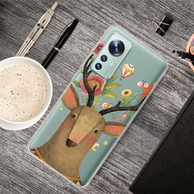 Etui do Xiaomi 12 / 12X Plemienny Jeleń