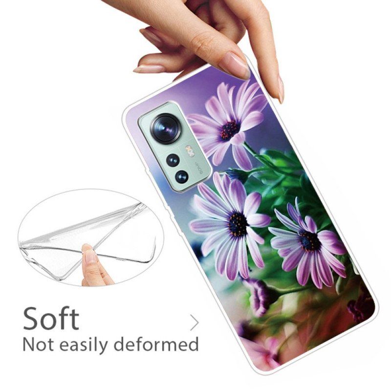 Etui do Xiaomi 12 / 12X Realistyczne Kwiaty