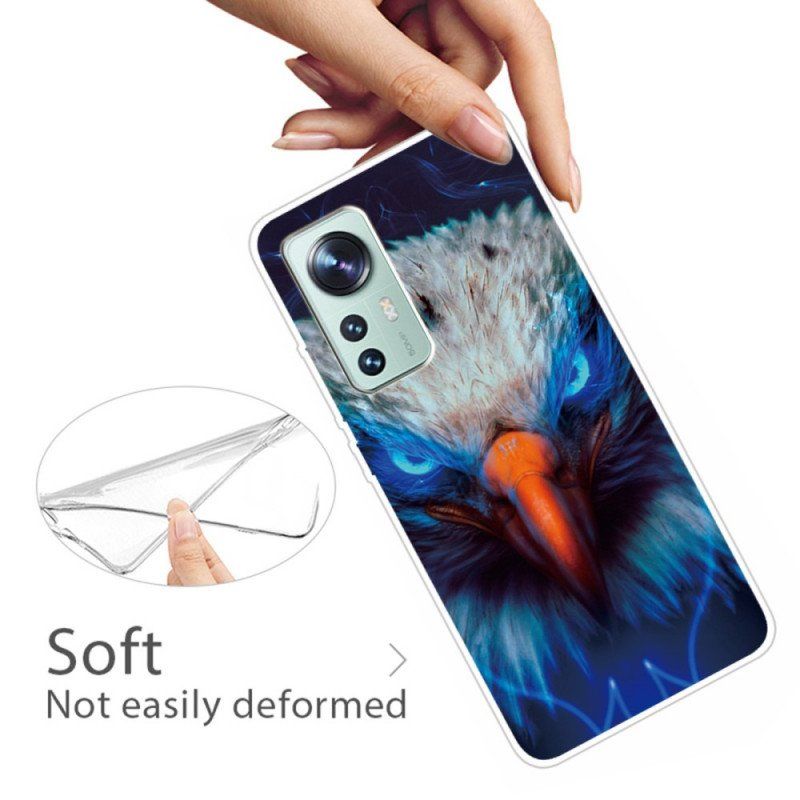 Etui do Xiaomi 12 / 12X Silikonowy Orzeł