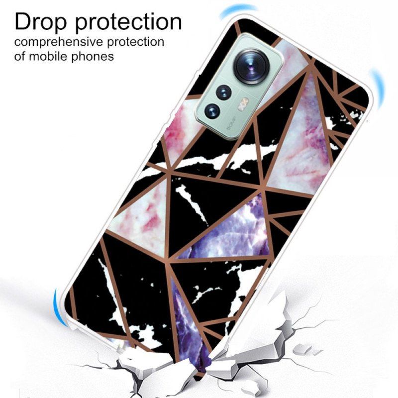 Etui do Xiaomi 12 Pro Delikatność Marmuru